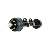 12T 14T 16T Heavy Duty Germany Drum Type Axles for Semi Trailers