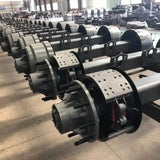 12T 14T 16T Heavy Duty Germany Drum Type Axles for Semi Trailers