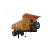 2-axle 3-axle 40 Feet Flatbed Semi Trailers for Container and Bulk Cargo Transportation