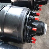 12T 14T 16T Heavy Duty Germany Drum Type Axles for Semi Trailers